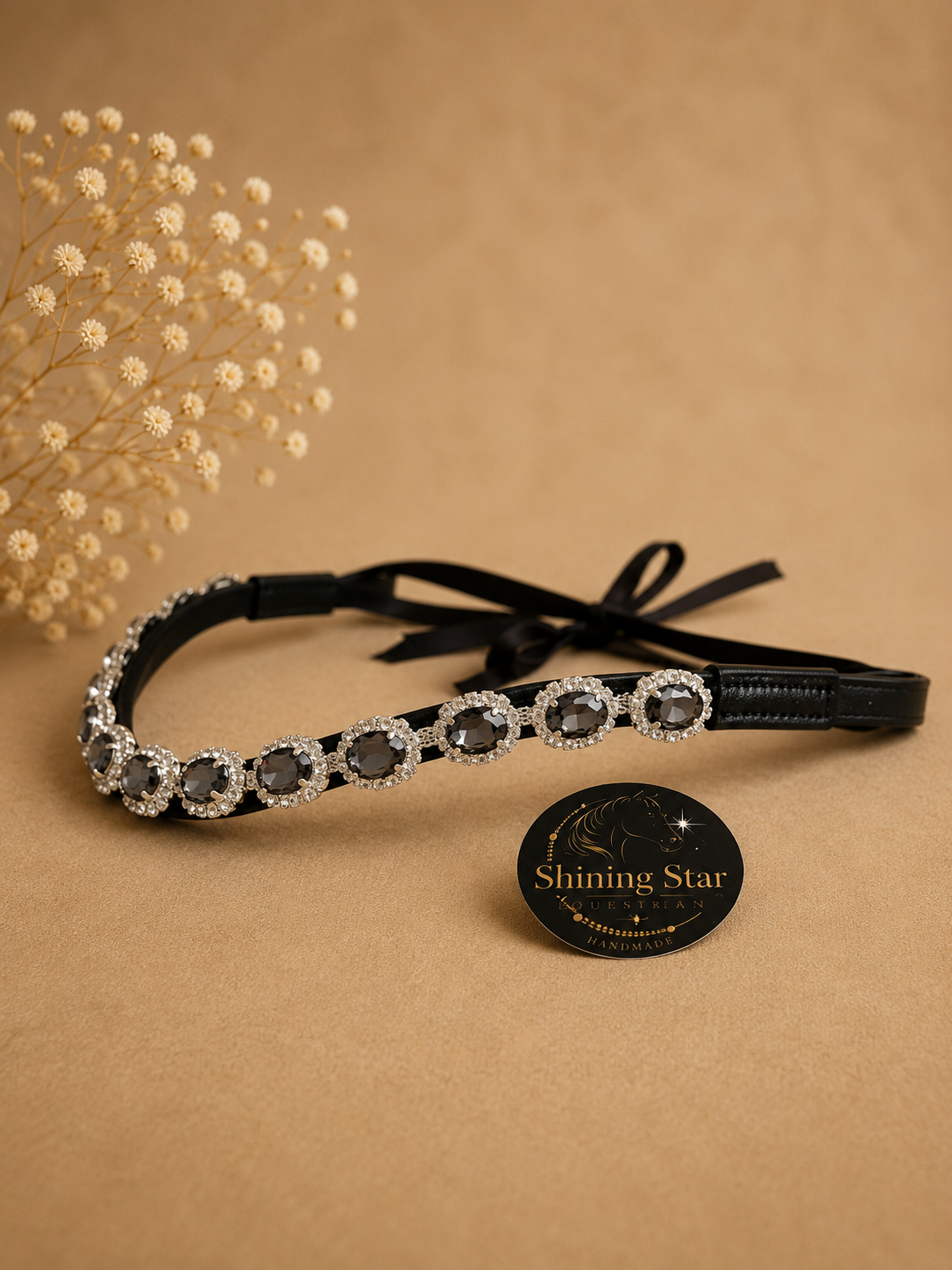 Stirnriemen Ocean black slim