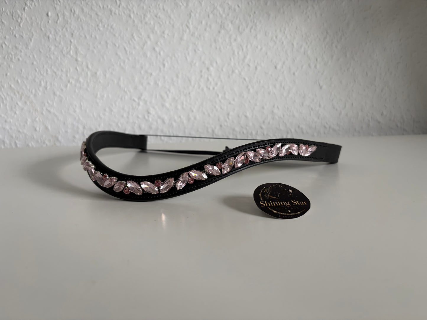 Stirnriemen Rose